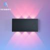 LED Wall Lamp Touch Dimming Wall lights Colorful Remote Control Charging Night Light Portable 6W Bedside Stairside Corner Decor