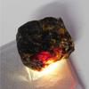 Natural Orange Amber Loose Gemstone 214.23 Ct Uncut Rough for Lapidary and Gem Collections