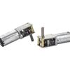 1 Pezzo DC3V-6V 5V 10RPM Motore Riduttore Bassa Velocità Grande Coppia Angolo Retto Albero a D Robot per Auto Mini N30 Riduttore Metallico Motore a Ingranaggi
