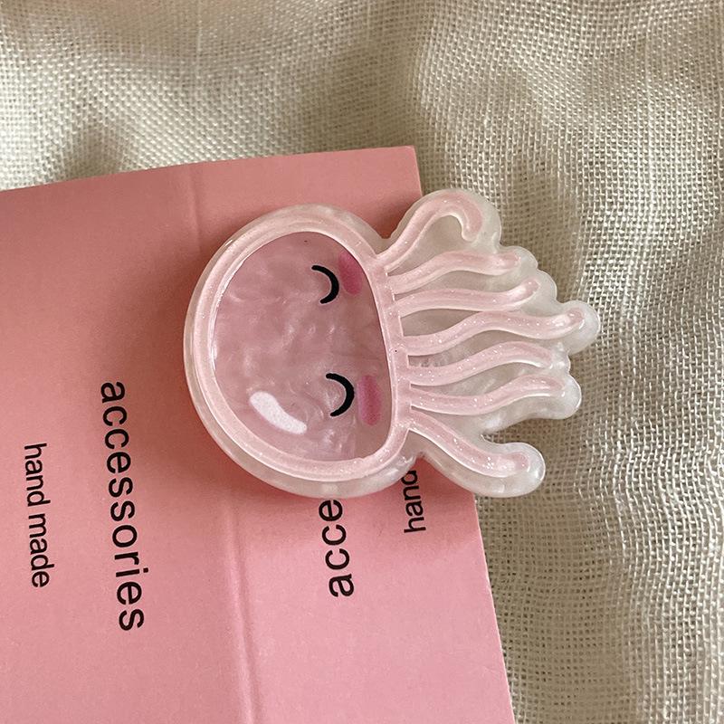 Ocean Series Cute Dried Minnows Barrettes Starfish Dolphin Hairpin Girl Side Clip Bangs Clip Hair Accessories