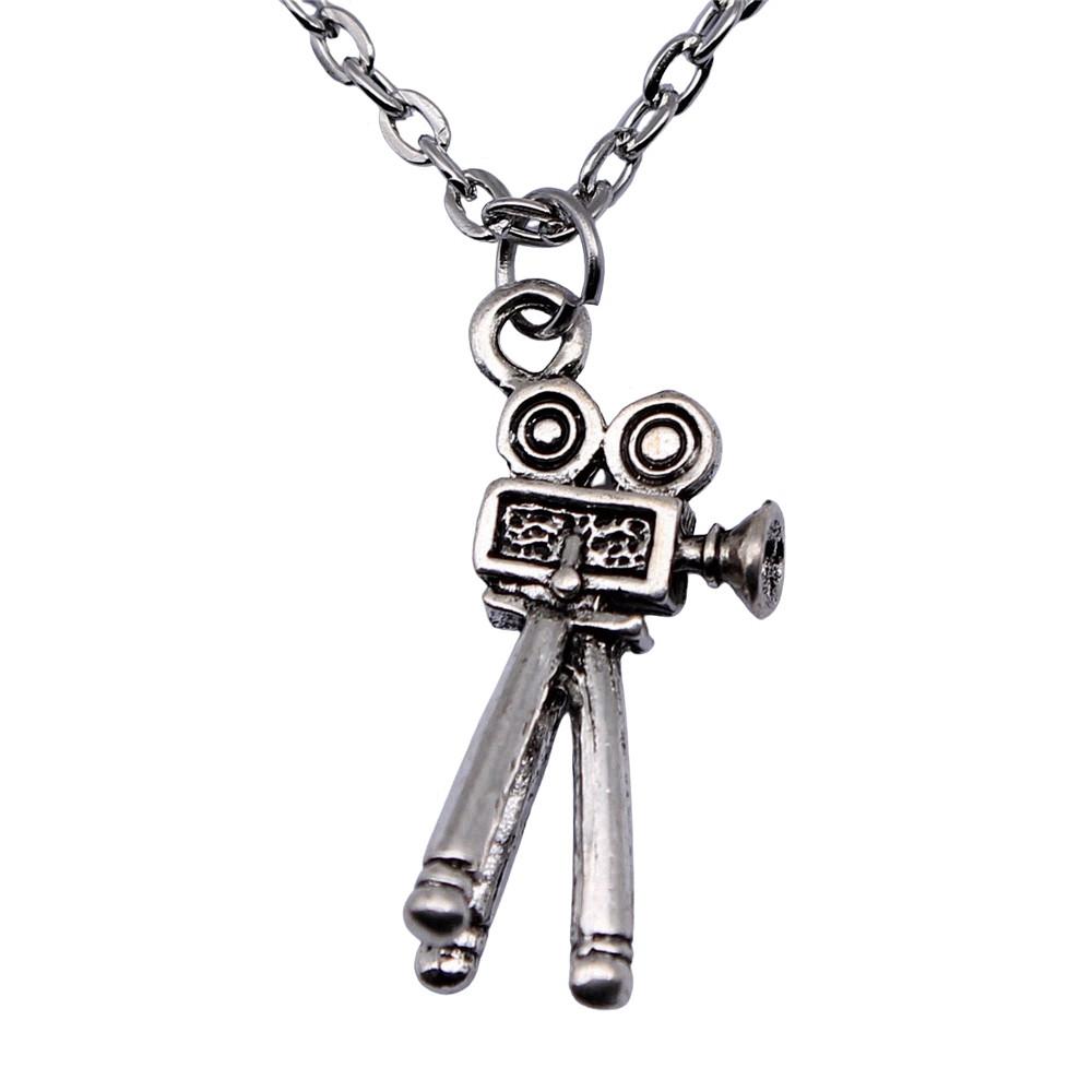 Hair Dryer Charm Necklace Hairstylist Hairdresser Pendant Salon Stylist Gift Jewelry 43cm Chain