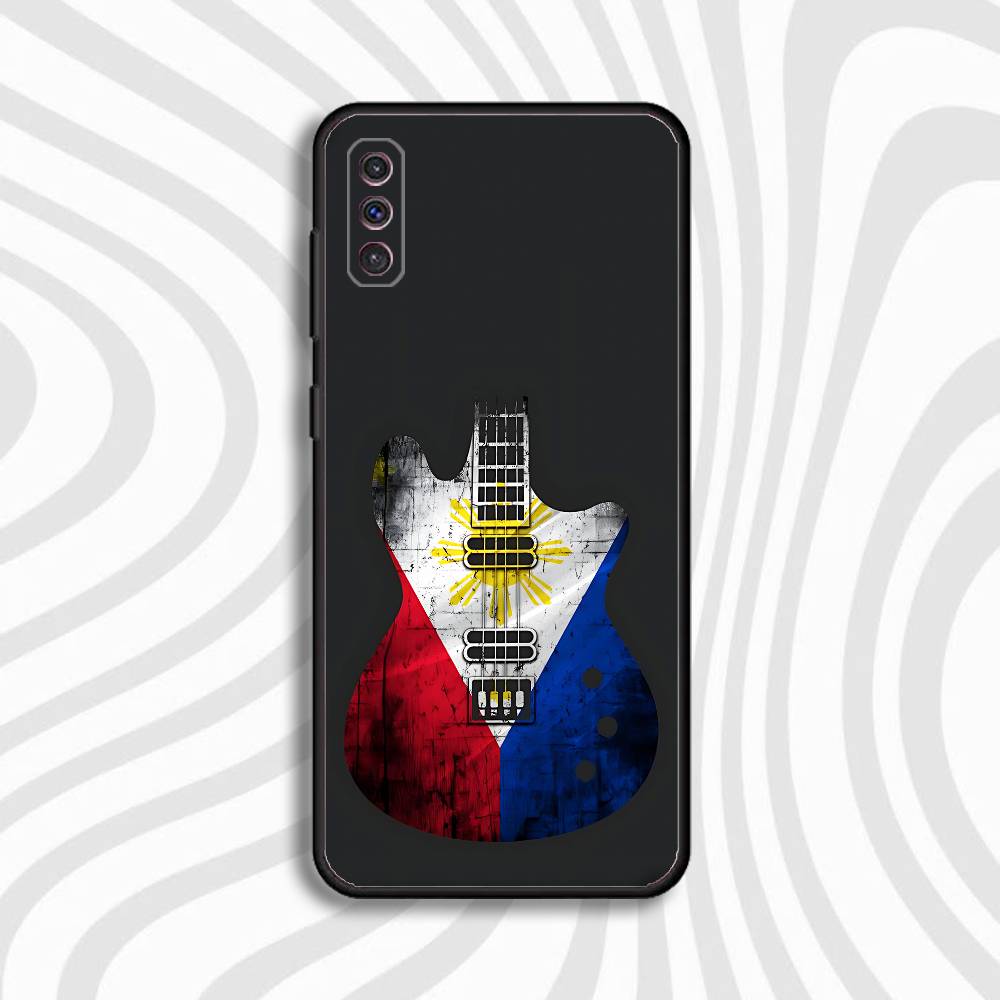 

Philippine Flag Phone Case For Samsung S10,S21,FE,S21,Note 20,S26,S25,S24,S23,Ultra,S9,S22,Plus Soft Silicone Black Cover SamsungS26PLUS