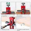 Adjustable Length Cabinet Door Installation Assistant Tool Set Mounting Jig Locator with Drill Bit for DIY Craft Project