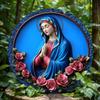 Retro metal paintings, furniture, living room decoration 20x20cm