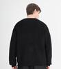 Beoteunseoul Round Neck Knit Cardigan 3 Colors (Black)
