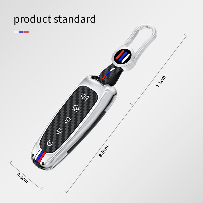 Car Remote Control Key Case Cover Shell Fob Holder for Ford Focus C-Max Explorer Escape Kuga Taurus C Max Keychain Accessories