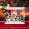 24 Stück Demon Slayers Anime Adventskalender 2025 Weihnachts-Countdown 24-Tage Überraschungsbox 2D Acrylfigur Spielzeug Geschenk für Kinder