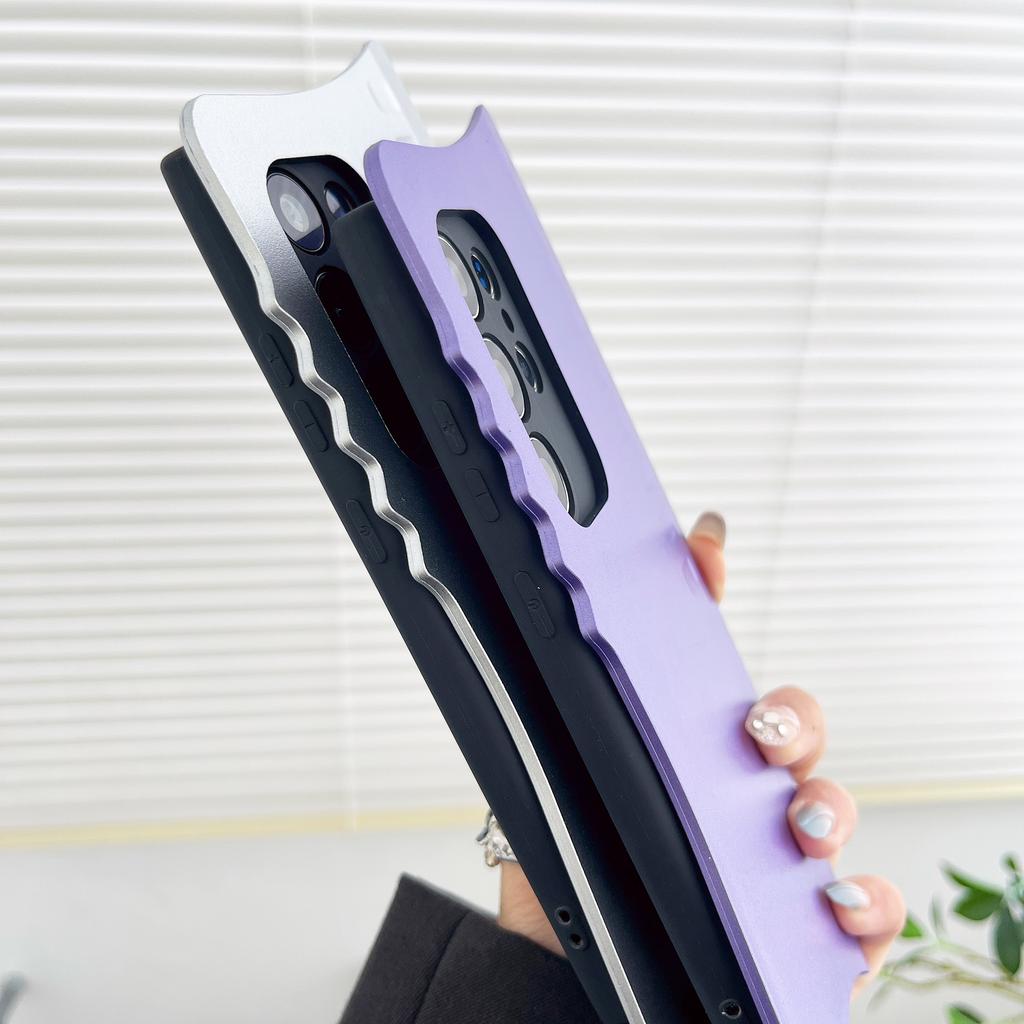 Custodia Divertente per Telefono 3D Simulazione Coltello da Cucina Chopper da Cuoco per Samsung Galaxy S21 S22 S23 S24 Plus S25 Ultra Copertura Antiurto
