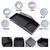 SKTU Nissan Note Aura Console Box for New Model Note Aura Storage Tray with Rubber Small Item Note Aura Center Console Armrest Storage Coin Easy