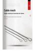 Galvanized Stainless Steel Cable Mesh Sleeve for Towing and Traction