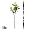 Zitronenzweig, Zitronenzweig, Kunststoff, Einzelzweig, 1 Bund