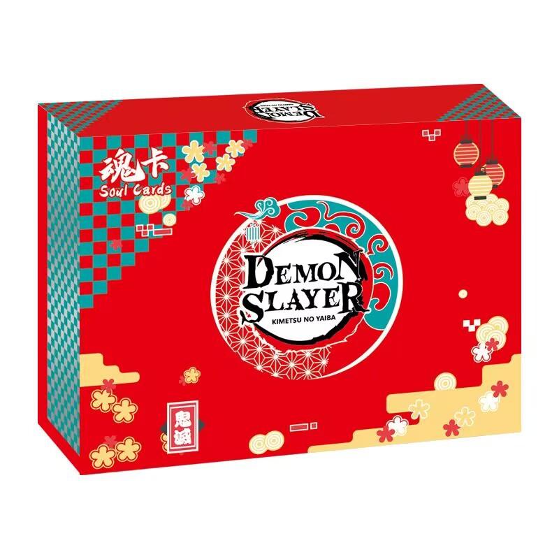 Original Genuine Demon Slayer Trading Cards Anime-Inspired Playing Cards Packaged in Paper PR Edition Board Game