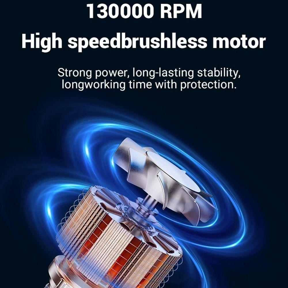 Brushless Motor Electric Air Duster Wireless Handheld Violent Fan Mini Turbo Jet Fan  Keyboard