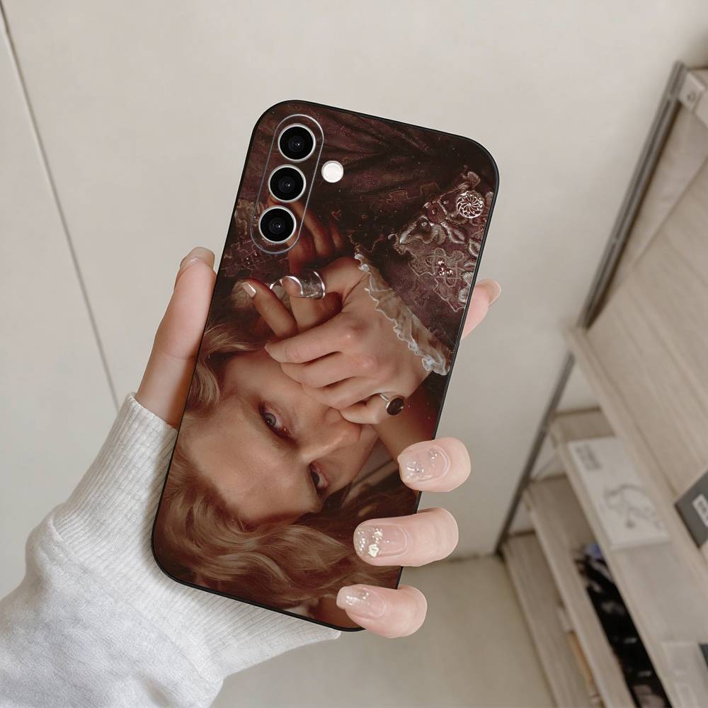 Actor Sam Reid Phone Case Black Silicone Soft For Samsung Galaxy A73,A72,A71,A70,A53,A52,A51