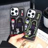 HOT Hacker Creative Mecha Luxury Matte Silicone Soft Phone Case For iPhone 17 16 15 14 Plus 13 12 11 Mini Air Pro X XS Max SE