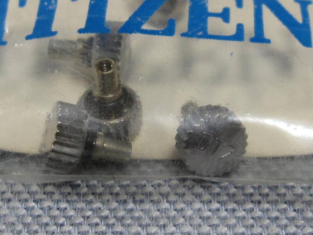 CITIZEN Part C 989 Set of 5 Silver Crowns for Adlex Special and Others 506-3481