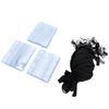 30PCS ID Badge Holder with Clip Lanyards Water Proof Transparent Horizontal Name Badge Holder for Work Office School