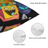 Geometry Dash Gaming Game Pillow Case  Soft Pillow Cover For Living Room Sofa Vintage Cushion Cover