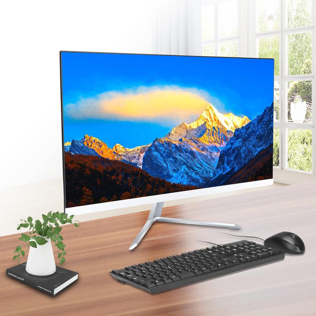 PC LCD integrovaný stolní počítač CPU 2. generace Intel Core 11 Office 2019 a myš v ceně VETESA integrovaný počítač All-in-one 22palcový