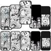 Para Motorola Moto Edge 70 60 50 G54 G86 Samsung Galaxy S25 iPhone 17 16 15 Xiaomi Redmi Note 14 Pro Max Funda Ahegao Hentai Harajuku Chica Anime Waifu