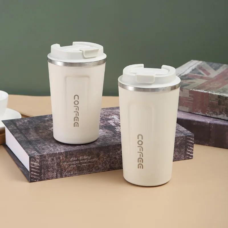 510ML Stainless Steel Thermal Mug Thermo for Coffee Water Bottle Leakproof Travel Drinkware Travel Thermal Mug