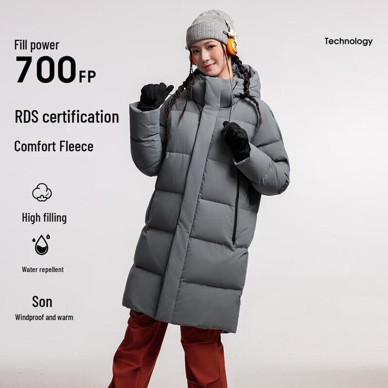 

Camel Outdoor 3-Proof Mid-Length Down Jacket XXL