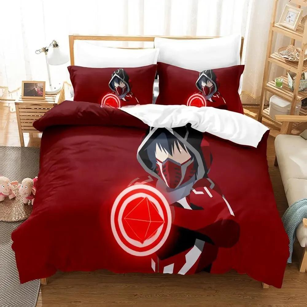 Set Biancheria da Letto Platinum End Singolo Gemello Matrimoniale Queen King Size Set Letto Adulto Bambino Camera da Letto Copripiumino Set Set Lenzuola 3D Anime
