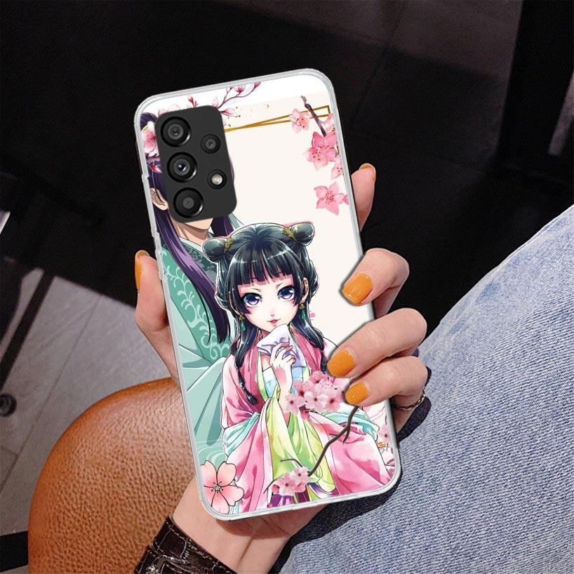 A-Apothecary D-Diaries Anime Phone Case For Samsung Galaxy A52 A32 A22 A12 A51 A31 A50S A30S A20S A10S Note 20 Ultra 10 Plus S10