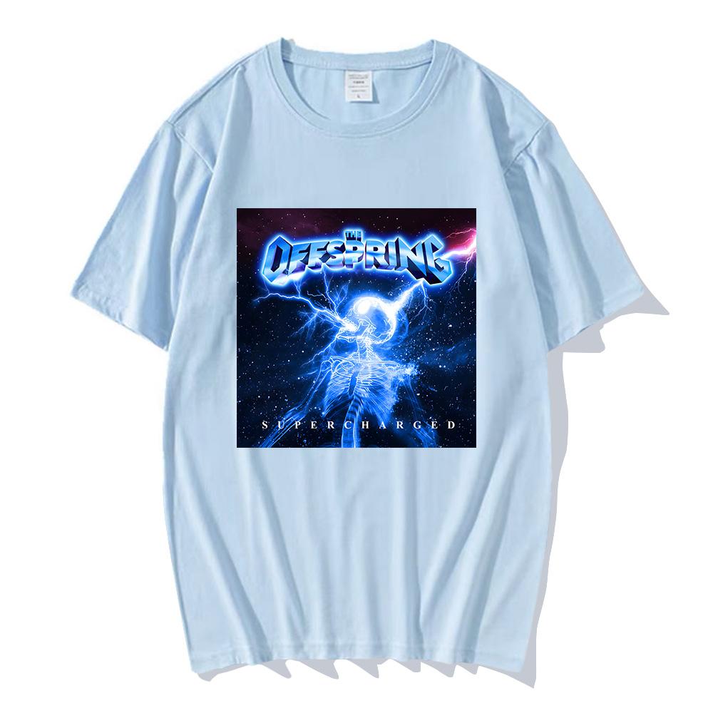 The Offspring Supercharged Nové Album Tričko Rocková Kapela Pánská Trička Letní Bavlněné Tričko Unisex Módní Oblečení Krátký Rukáv Topy
