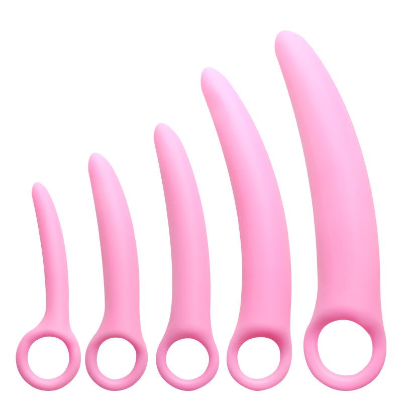 Silicone Crescent Anal Plug Female Butt Plug Dildo Anal Stimulation G-Spot Masturbation Adult Sex Toys for Women Men