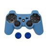 Silicone Protective Skin Cover For PS3 Controller for PlayStation 3 Gel Rubber Case with 2 Silicone Caps