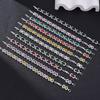 Wholesale of New Exquisite Oval Bow Candy Zircon Bracelets for Ladies with Niche Designs