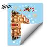 Christmas Window Clings Cling Santa/Snowman/House/ Tree Patterns Print Waterproof Party Supplies PVC Decorative Static Sticker for Glass Doors