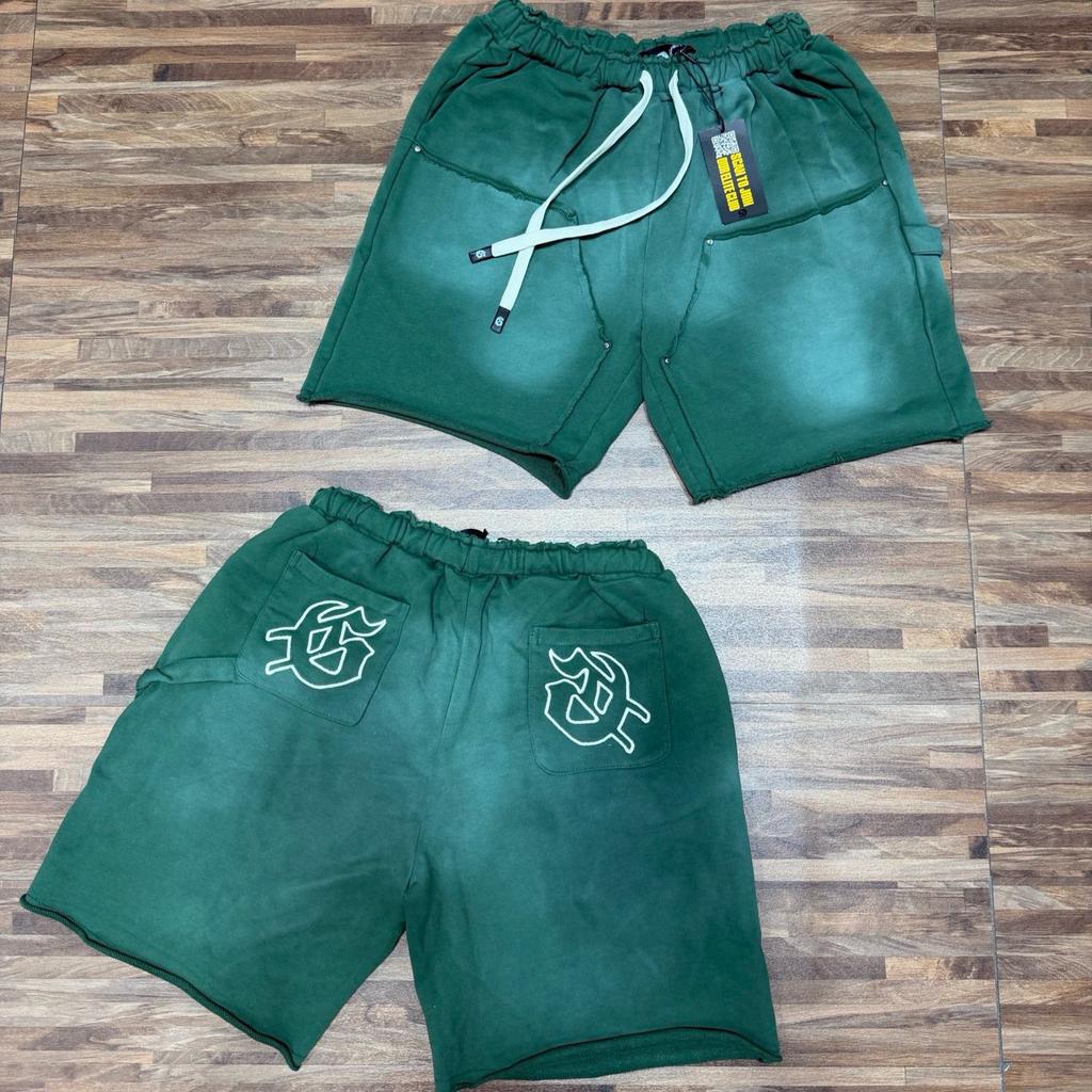 Brand trendy transfrontalier Godspeed logo cu litere brodate, vară hip-hop stradal european și american, spălat high street pentru bărbați și femei