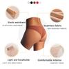 Damen Frühling und Sommer Dünn Sexy Neu Einfarbig Eis Seide Spurlos an der Taille Dreieck Slips