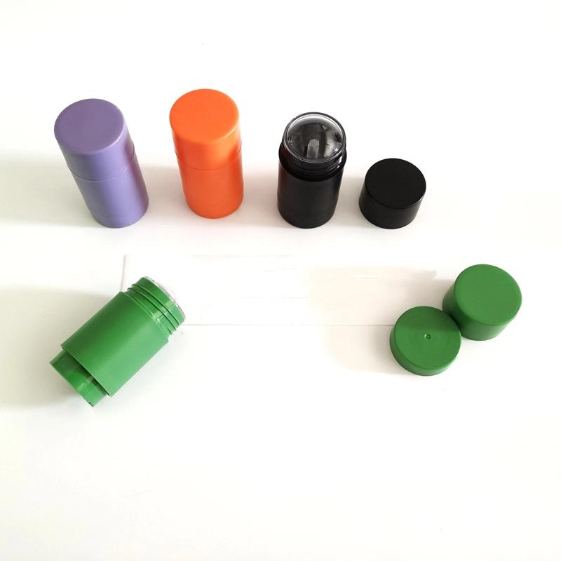 1/2 Pcs 30G Empty Deodorant Containers Refillable Plastic Twist-Up Bottle For Diy Natural Deodorant Stick Cosmetics Tube