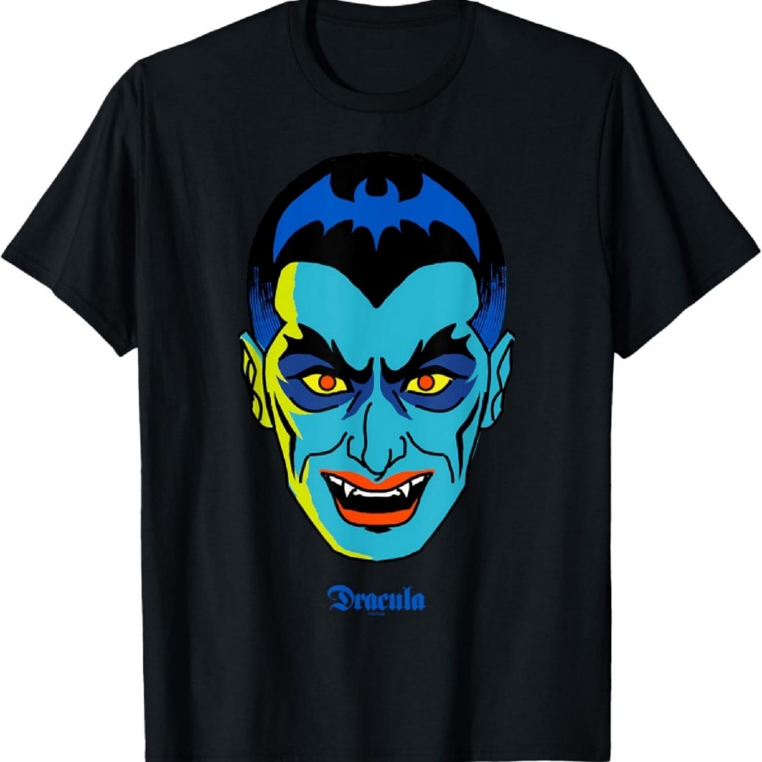 Dracula Retro Big Face T-Shirt S