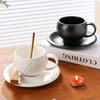 Retro Stone Spherical Ceramic Coffee Cup Italian Simple Latte Flower Ceramic Mug Home Egg-shaped Cup Table Decoration Drinkware