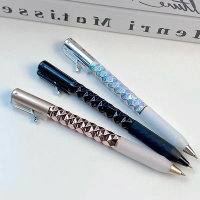 Geometric Deformation Pen Decompression Obsessive-Compulsive Press Diamond Gel Pen Writing Business Students Intersting Gift