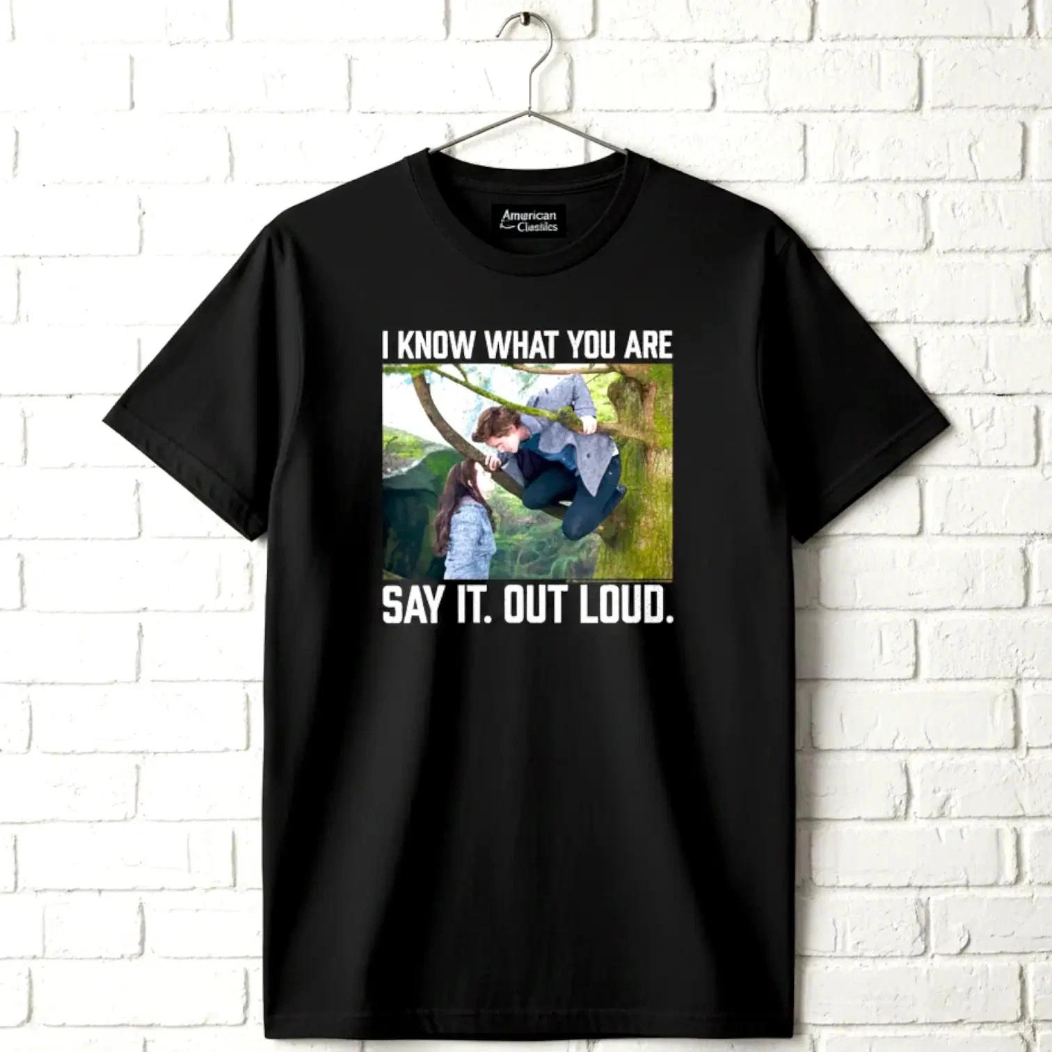 Twilight Say it Out Loud Men s T Shirt L