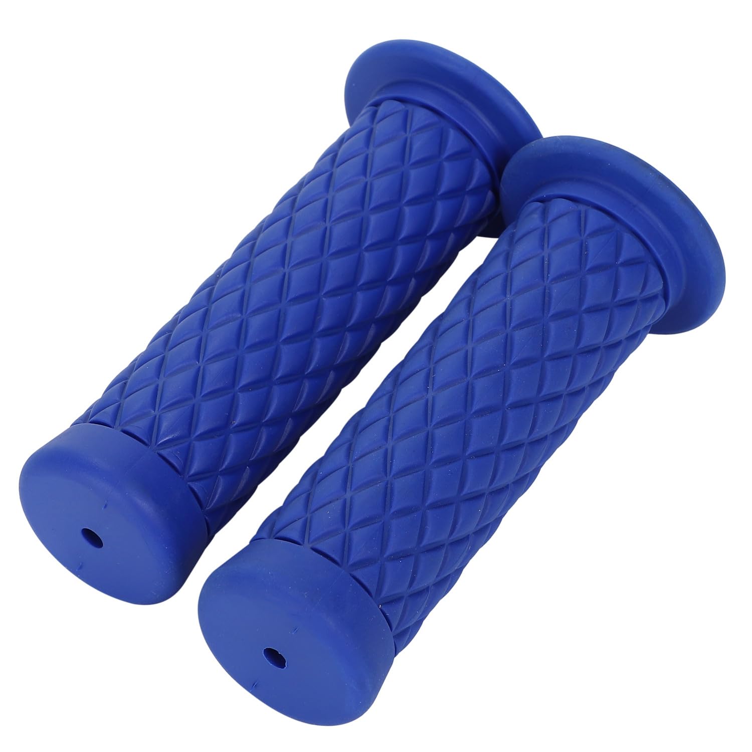 nakira Motorcycle Grip Moped Handle 22.2mm Non-Penetrating Rubber C Type φ22.2mm синий