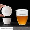 UO SO Mutton-Fat Jade White Porcelain Tea Strainer