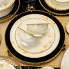 Ru Han Light Luxury Bone China Dinnerware Set