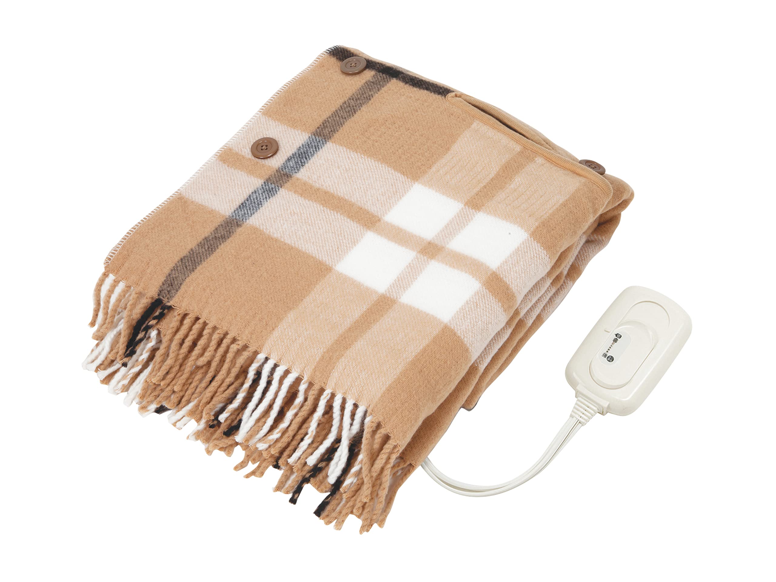 

Kozumi Electric Shoulder and Knee Blanket, Machine Washable, 150 x 93 cm, KDH-50217