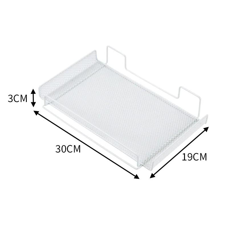 Under Desk Cable Management Tray No Drill Steel Desk Cable Organizers Wire Management Tray Cable Management Rack Storage Shelf
