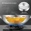 ASD 304 Stainless Steel Wok