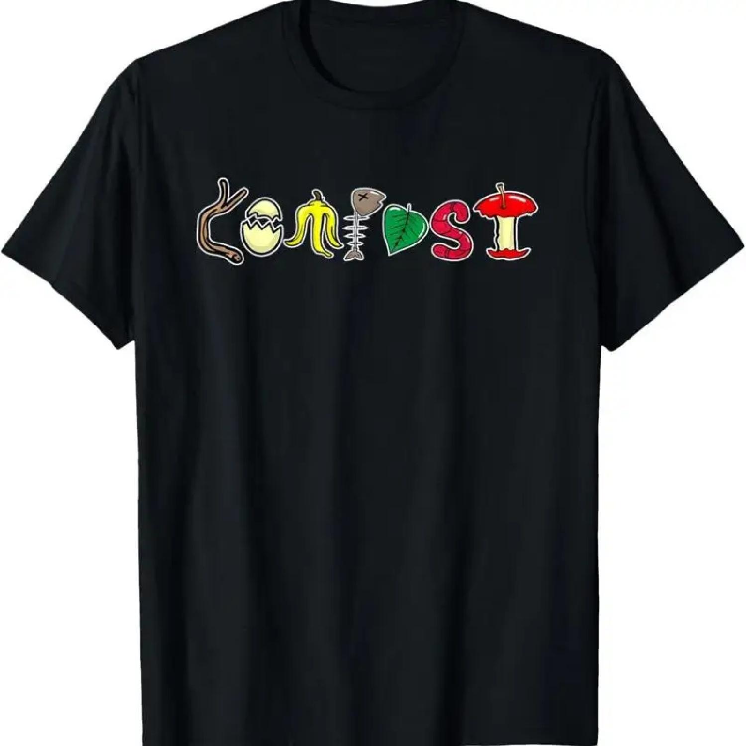 Composting Recycling Earth Day Compost Recycle T Shirt S