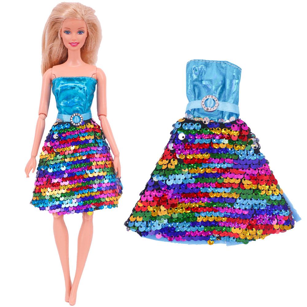 Doll Blue Clothes,Fashion Coat,Pants,Dress,Mermaid Clothing,Suitable 30Cm Bjd Doll And 11.5 Inch Dolls,Gift,Girl Doll Accesories