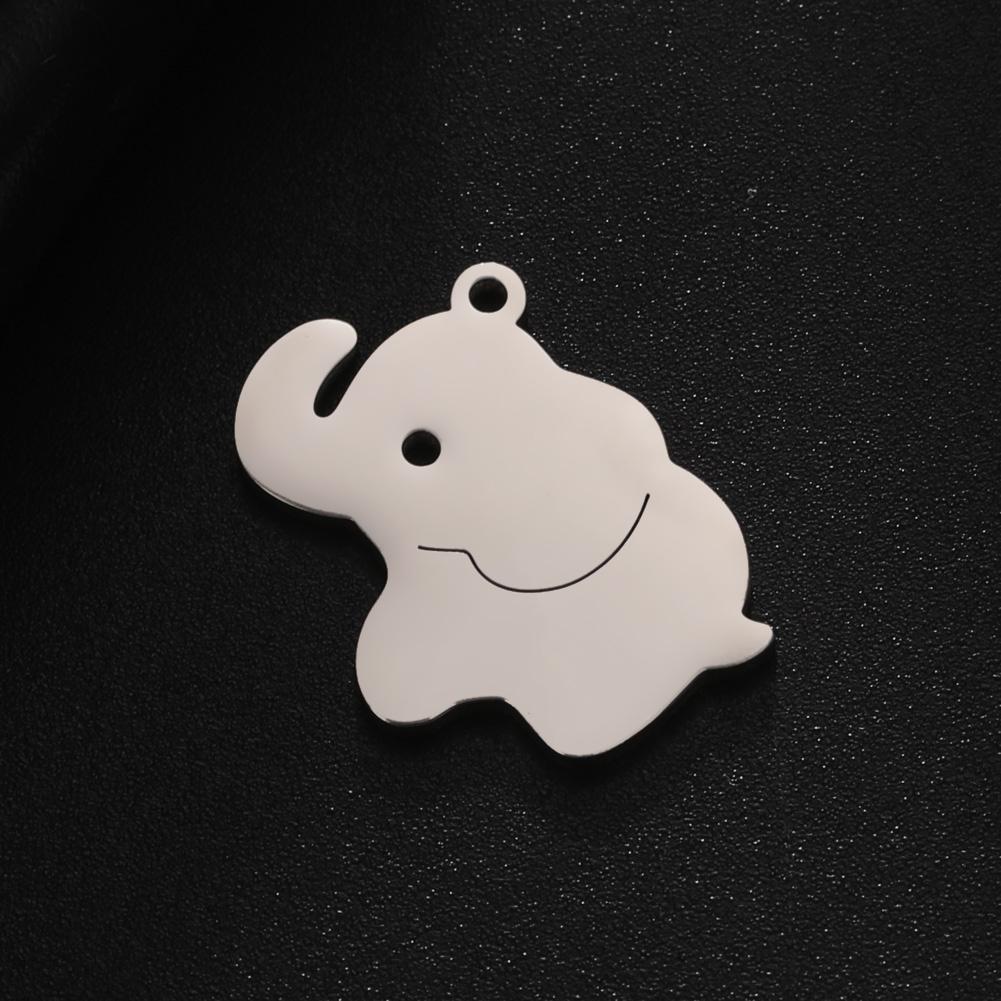 Teamer 5pcs Fashion Charms for Jewelry Making Stainless Steel Charm Pendant DIY Bracelets Necklace Jewelry Accessories Wholesale