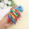5pcs Dual Color Sensory Zipper Chain Bracelet, Anxiety Relief Fidget for Adults Autism, Wedding Party Favor Gift